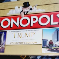 Trump Monopoly- Collectors Edition