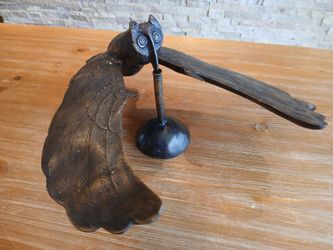 Spinning Owl Sculpture