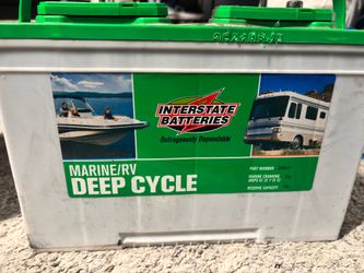 OPTIMA BLUE TOP/ INTERSTATE DEEP CYCLE BATTERIES