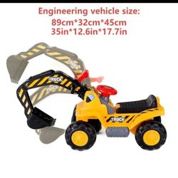 Fisher-Price Big Action Load N' Go Push Ride-On with Working Front Loader with sounds 🚧🚦🚜 👷
