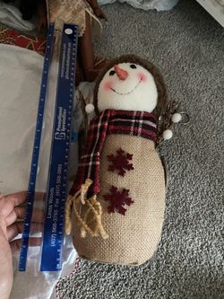 Snowman Decor
