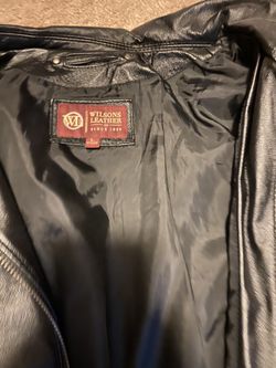 Wilson leather jacket L Men's