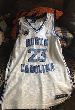 Jordan throwback North Carolina jersey