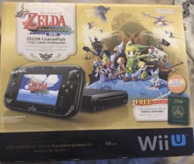 Nintendo Wii U- Legend of Zelda The Windwaker Special Edition