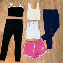 Activity tops and pants size XS