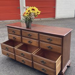 Delivery Available. Young Hinbler. Solid Wood Long Dresser With Big Drawers. Drawers Sliding Smoothly 