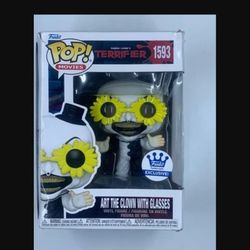 Bloody Art the Clown with Glasses Chase Funko Shop Exclusive Pop