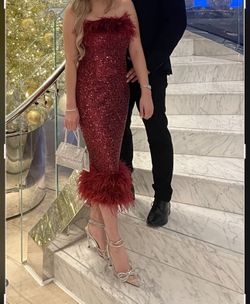 Nadine Merabi Red Dress for Sale in Sugar Land, TX - OfferUp