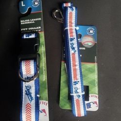 LA Dodgers Dog Collar and Leash  ⚾️ 🐕 
