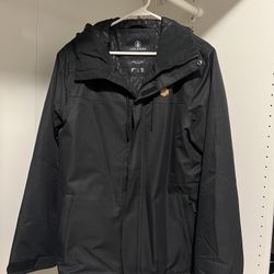Black Volcom Snow Jacket Size M Women