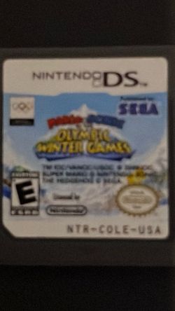 Mario & Sonic Olympic Winter Games Nintendo DS Game