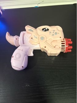 Pink Dinosaur Bubble Gun (does not come with bubbles)