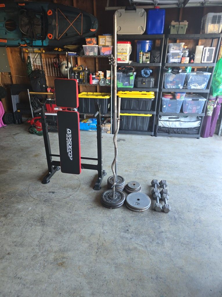 Bench With Weights