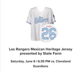 CLEVELAND GUARDIANS AT TEXAS RANGERS