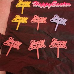 Vintage Easter Cupcake Pick Decoration's 47 For 35