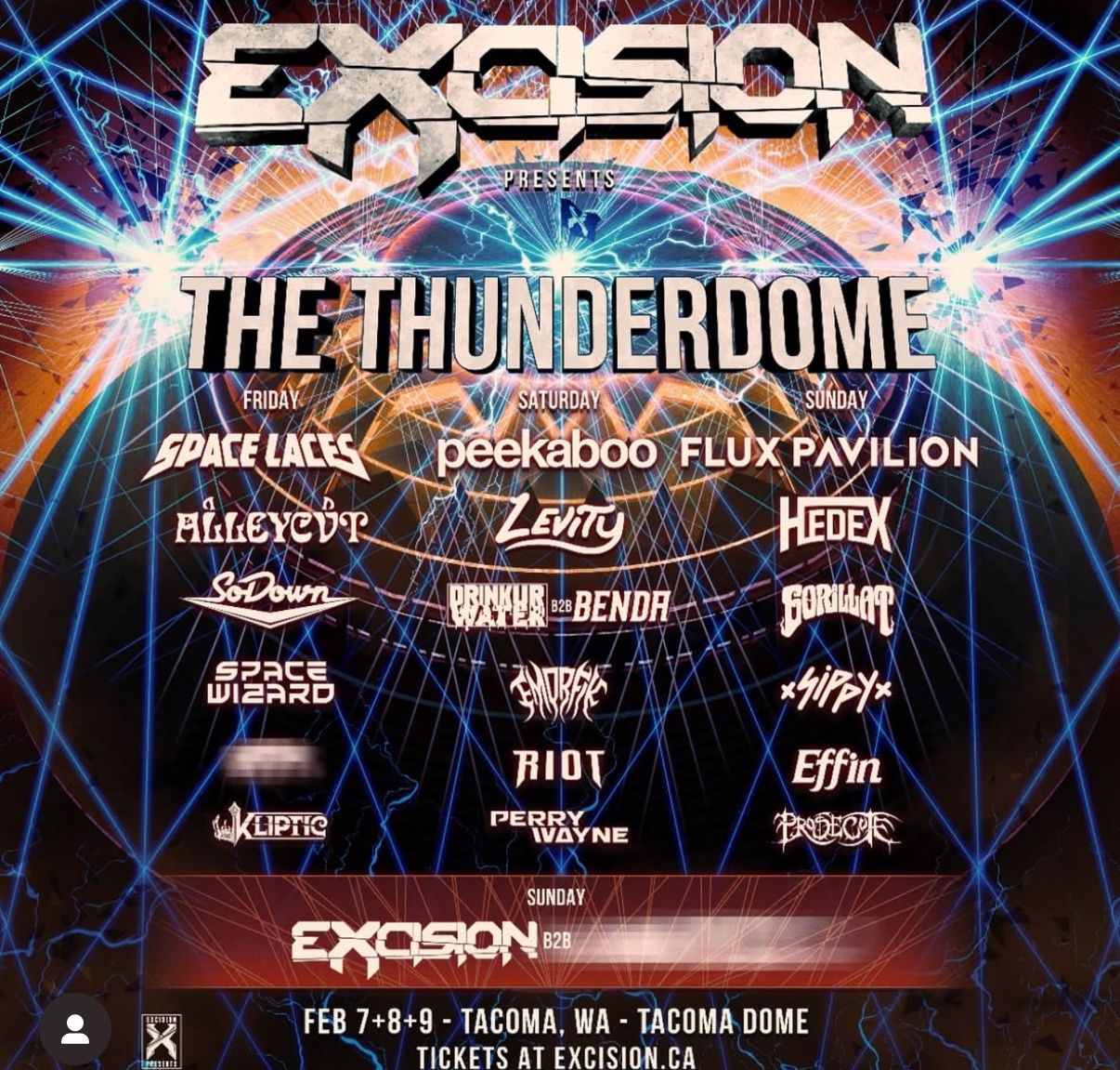 3 Day Thunderdome Ticket