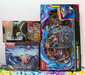 Pokémon TCG Mega Evolution Chaos Rising Collection: Booster box/ Booster bundle/ ETB/EX box