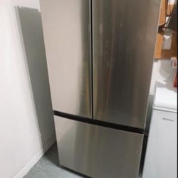 18.4 cu. ft. French Door Refrigerator Bottom Freezer - Stainless Steel