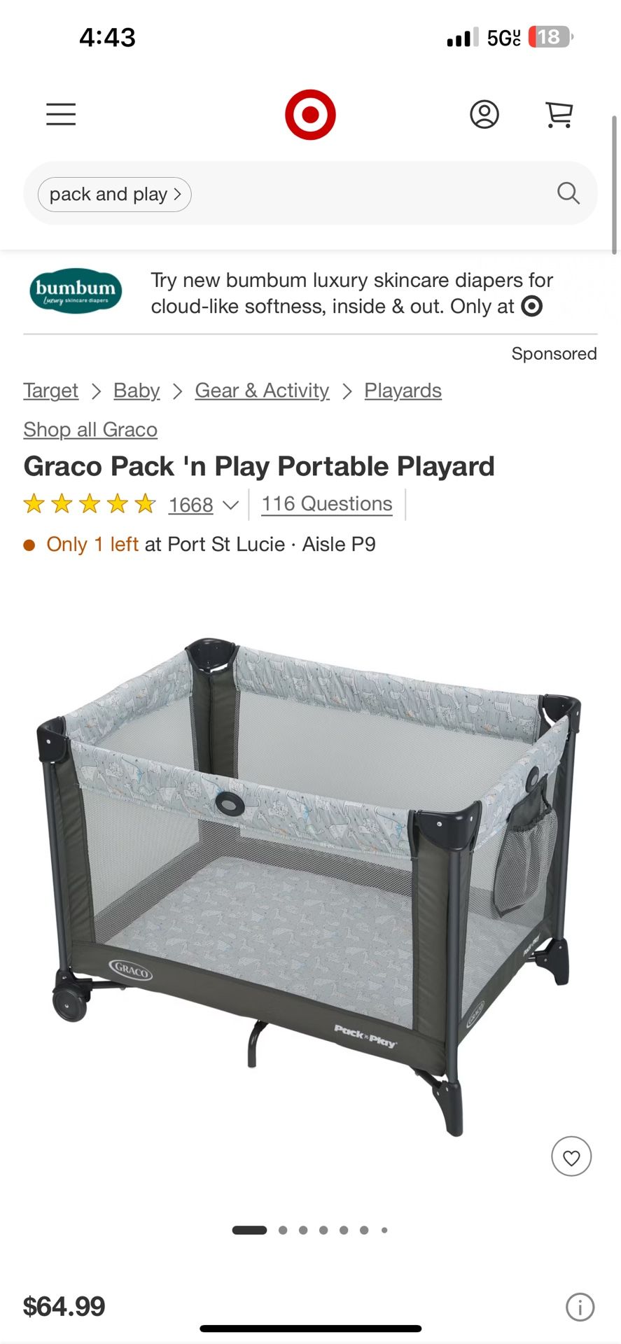 GRACO baby playpen. baby trash basket