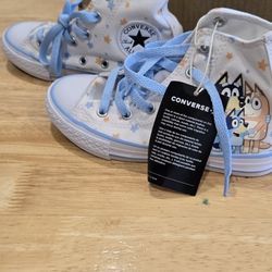 Bluey Kids Converse Shoes Size 13