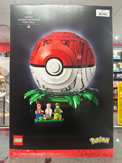 LEGO Pokémon 72154-1 Iconic Trainer Moments Poke Ball New Sealed in Box
