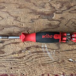 Wiha (26 One) With 14bits Open Box But Never Been Used. 