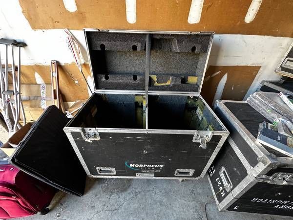 💥 Rolling ATA Flight Cases Drum Set Band Moving Pro Musicians