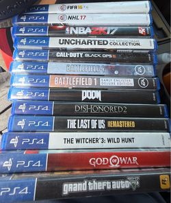 PS4 games