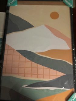 Framed print 20x26 brand new