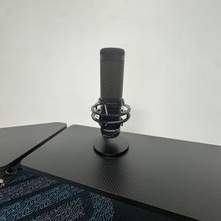 HyperX QuadCast USB Condenser Microphone – Like New (with Box)