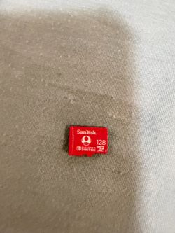 MicroSD card for Nintendo switch