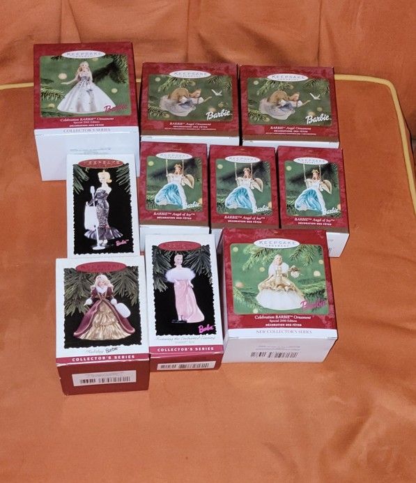 Barbie Hallmark Ornaments