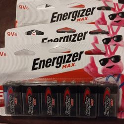 Batteries 9V6