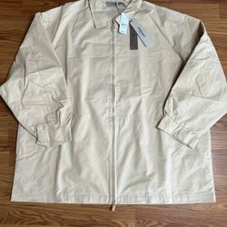 FEAR OF GOD ESSENTIALS ZIP UP JACKET