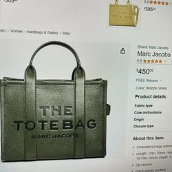 Marc Jacobs Leather Tote 