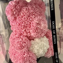 Super Large Preserve Flower Bear