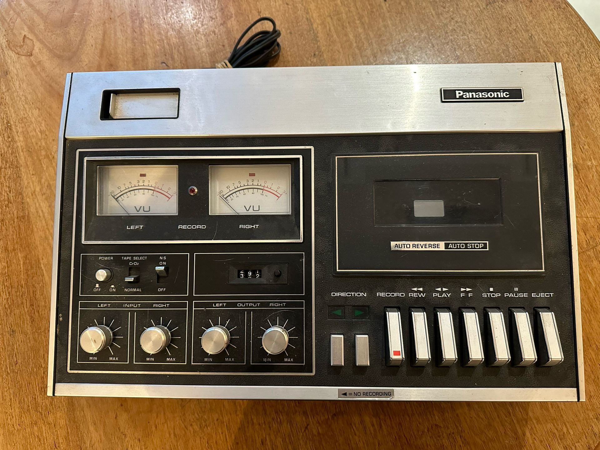 Panasonic Cassette Deck Vintage - RS-272US