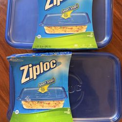2 Sets With Lids Total 8 Pieces Rectangle Set 