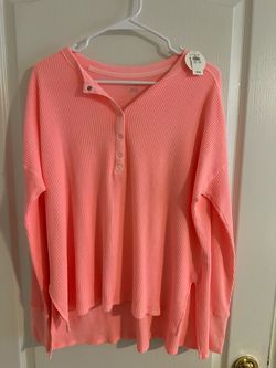 Arise offline oversized long sleeve shirt - small