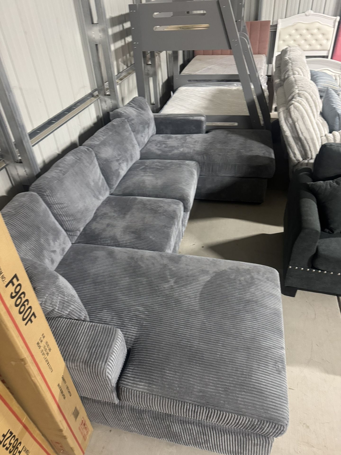 Corduroy Couch New In Box