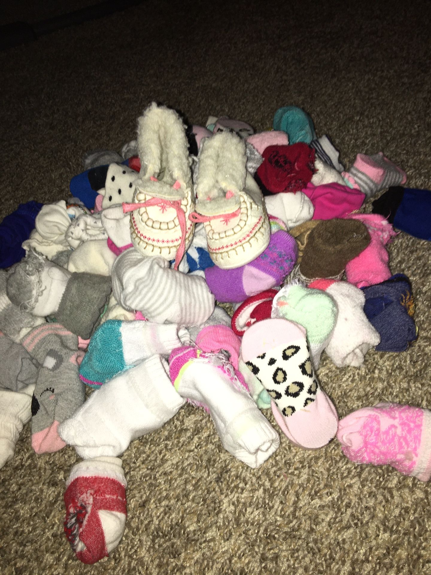 Babygirl sock lot