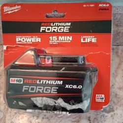 Milwaukee 6.0 Battery - New - Firm Price 