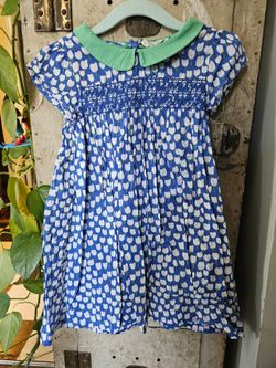 Mini Boden Tulip Smocked Dress