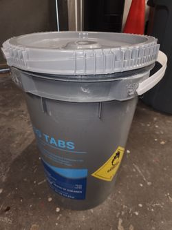 Chlorine tablets.