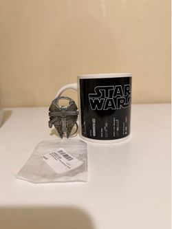 Star Wars Fan Gift Mug – Includes FREE Millennium Falcon Opener