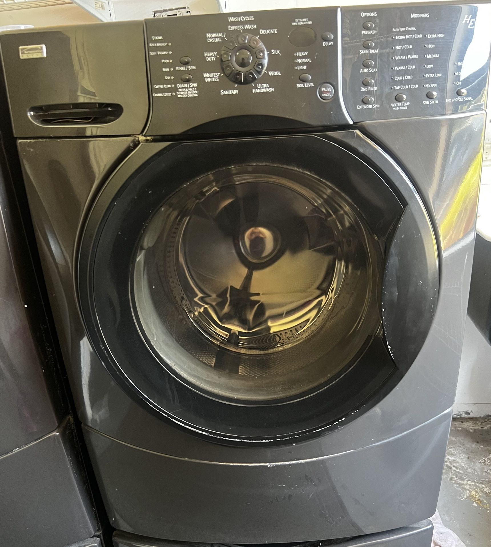 Kenmore Elite H3 Washer and Dryer