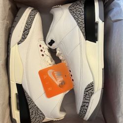 Jordan 3 White Cement Reimagined Size 11 DS