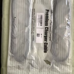 New Pair Of Premium Charger Cables  