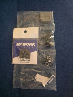 Work Meister S1 wheel pin and diecast.