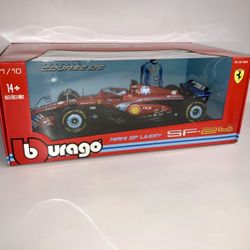 Bburago 1:18 Ferrari SF-24 Miami GP 2024 Charles Leclerc #16 Special Livery NEW